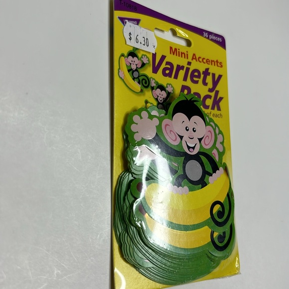Trend Enterprises monkey and banana mini accent variety pack - Picture 3 of 7